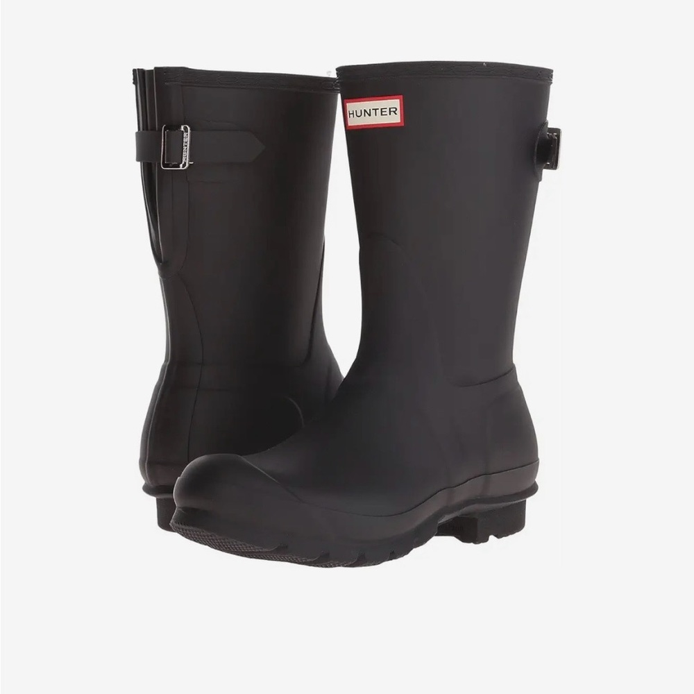 Hunter Original Short Back Adjustable Rain Boots